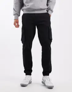 Men’s Black Cargo Trousers